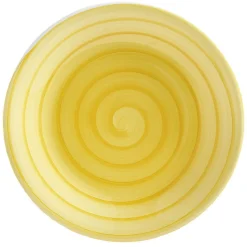 Assiette plate ronde déco spirale Ø25 cm^Gifi Clearance