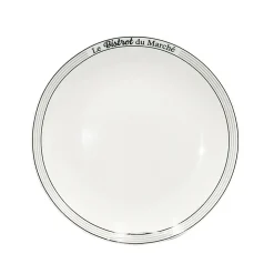 Assiette plate ronde Le Bistrot du Marché^Gifi New
