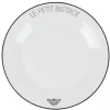Assiette plate ronde Le petit bistrot^Gifi Sale