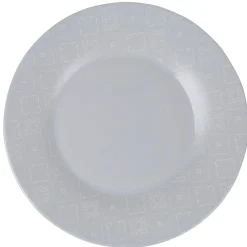 Assiette plate ronde Luminarc modèle Calicot gris^Gifi Hot