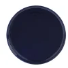 Assiette plate ronde Oslo bleue^Gifi Discount