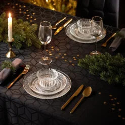 Assiette plate ronde transparente ciselée^Gifi Online