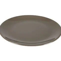Assiette plate taupe^Gifi Outlet