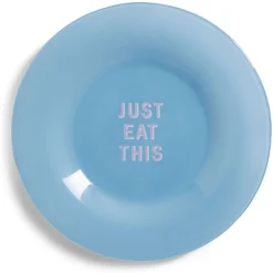 Assiette plate verre coloré avec message Ø20cm - 3 modèles^Gifi Hot