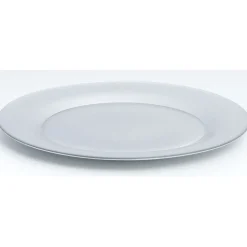 Assiette plate verre Zana argentée^Gifi Hot