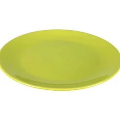 Assiette plate verte^Gifi Discount