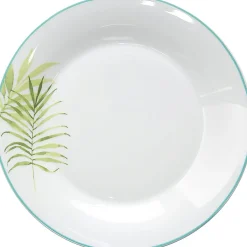 Assiette porcelaine motif jungle^Gifi Hot