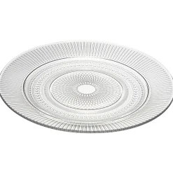 Assiette ronde plate en verre transparent Luminarc Louison ø 25 cm^Gifi Hot