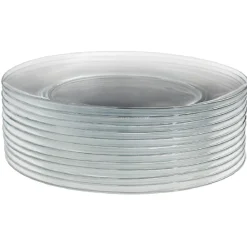 Assiette x12 verre Duralex^Gifi Outlet