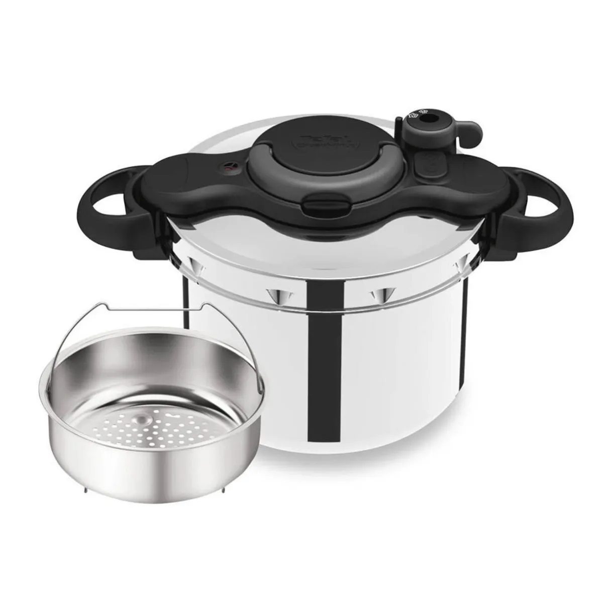 Autocuiseur Tefal Clipso Minut Easy Inox 7,5L^Gifi