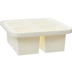 Bac à glaçon XXL en silicone 4 compartiments blanc/bleu^Gifi Outlet