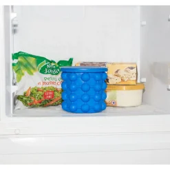 Bac à glaçons bleu 2 en 1^Gifi Discount