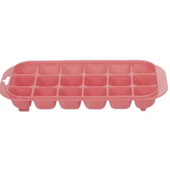 Bac à glaçons en plastique rose 18 compartiments x2^Gifi Discount