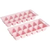 Bac à glaçons en plastique rose x2^Gifi Outlet
