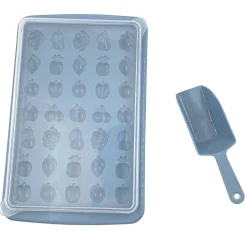 Bac à glaçons forme fruit avec réservoir et pelle^Gifi Best