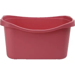 Rangement|Gifi Bac à roulettes rose 90 L