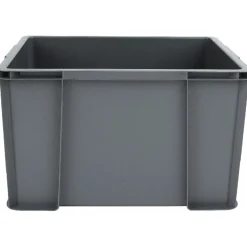 Rangement|Gifi Bac de rangement gris anthracite 45 L