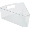 Bac de rangement triangulaire transparent pour frigo 3L^Gifi Best