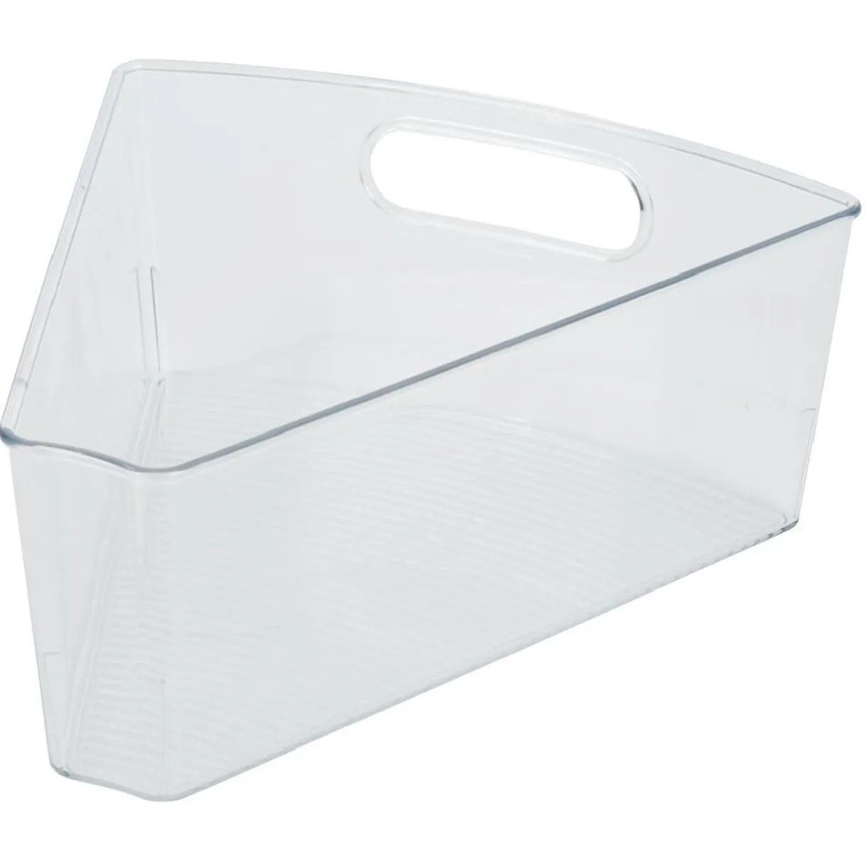 Bac de rangement triangulaire transparent pour frigo 3L^Gifi Best