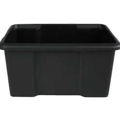 Rangement|Gifi Bac en plastique noir 30 L