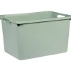 Rangement|Gifi Bac en plastique vert 30x23xH42 cm