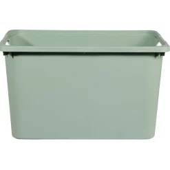 Rangement|Gifi Bac en plastique vert 30x23xH42 cm
