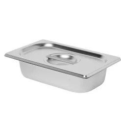 Bac inox avec couvercle préparation conservation L.26,5 cm^Gifi Best