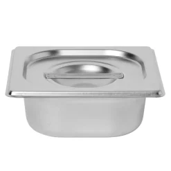 Bac inox avec couvercle préparation conservation L.7,5 cm^Gifi Hot