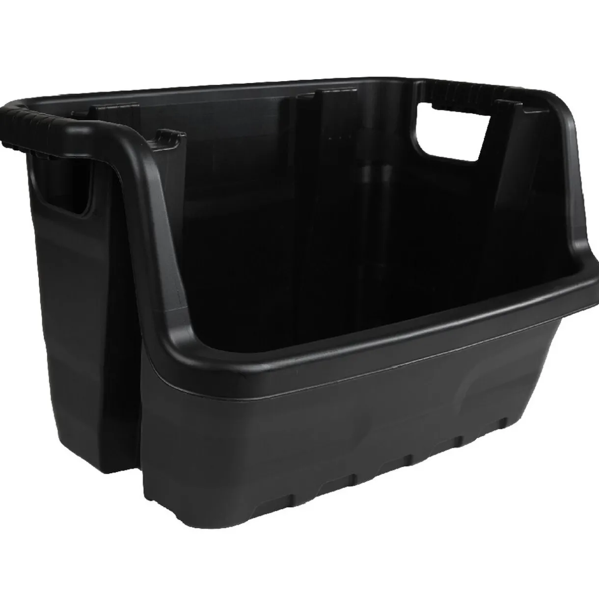 Rangement|Gifi Bac noir empilable 50 L