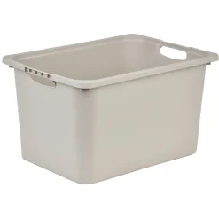 Rangement|Gifi Bac plastique beige