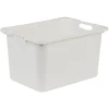 Rangement|Gifi Bac plastique blanc