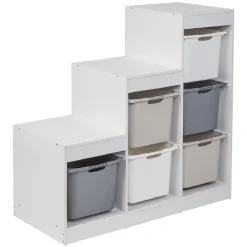 Rangement|Gifi Bac plastique blanc