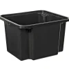 Rangement|Gifi Bac plastique noir 22 L