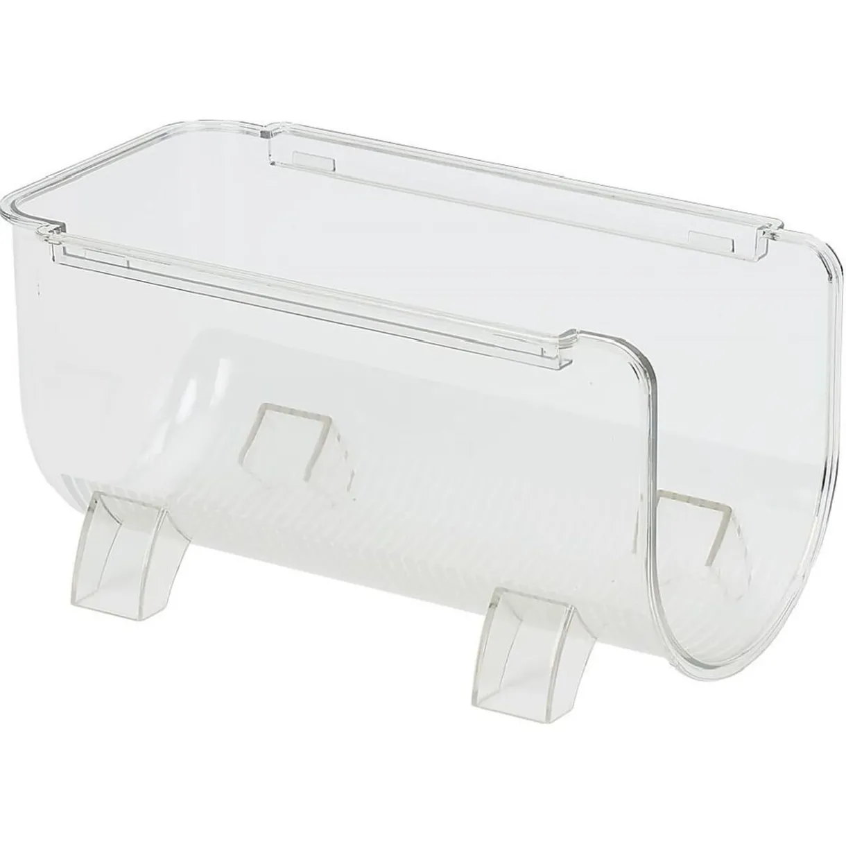Bac porte-bouteille transparent pour frigo^Gifi