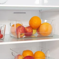 Bac rangement frigo 5L plastique transparent 27,2x18,7xH11cm^Gifi Clearance