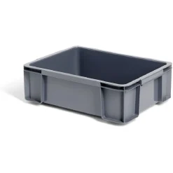 Rangement|Gifi Bac renforcé rangement plastique gris 9L