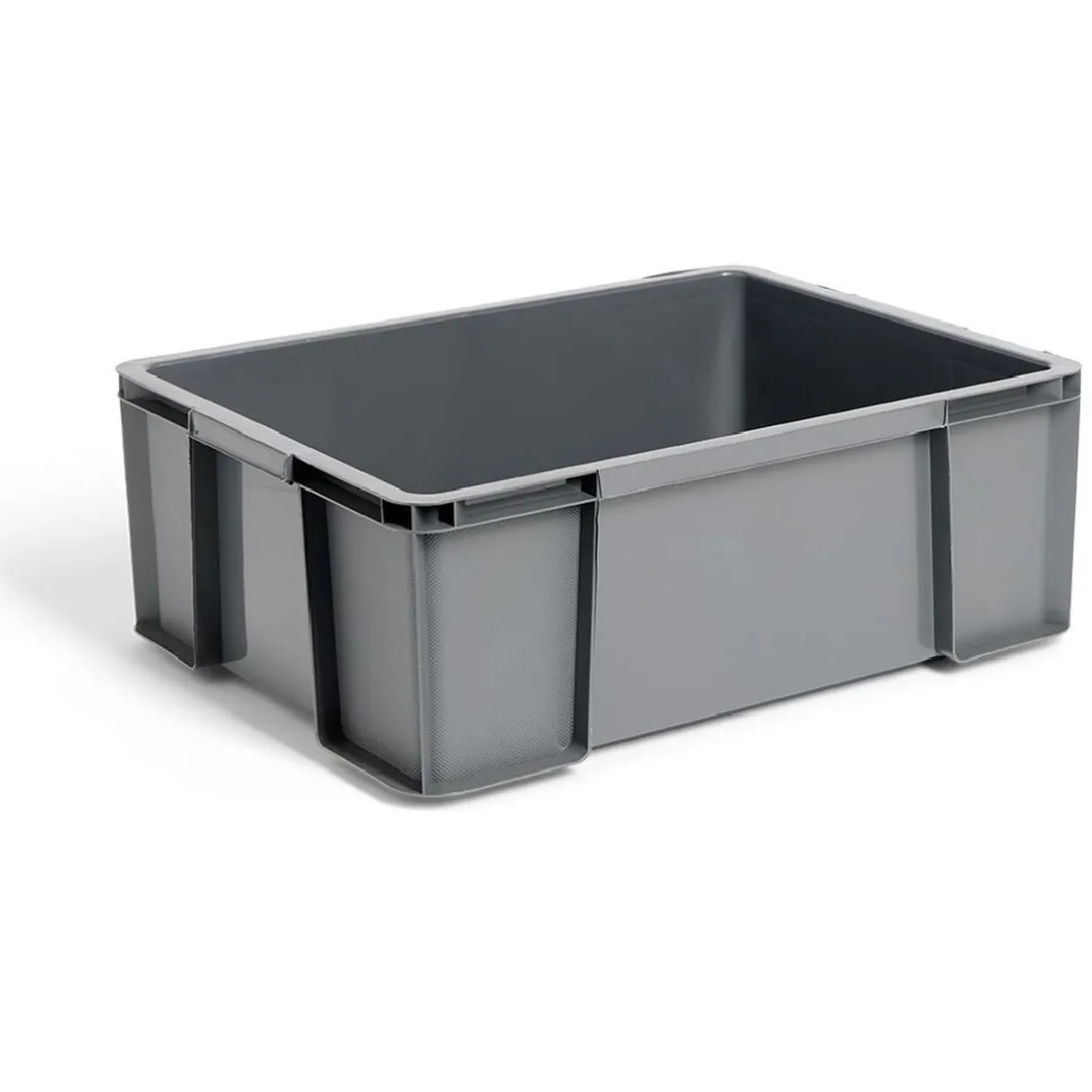 Rangement|Gifi Bac renforcé rangement plastique gris 27L