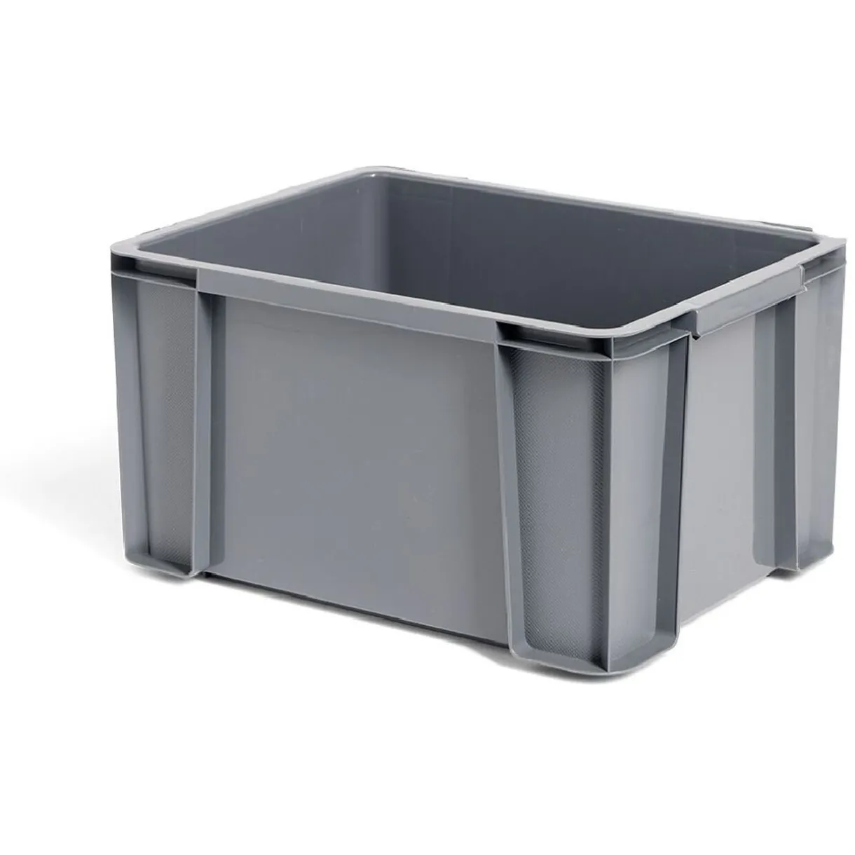 Rangement|Gifi Bac renforcé rangement plastique gris 17L