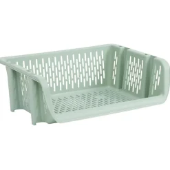 Rangement|Gifi Bac superposable large en plastique 39x30,5xH13cm