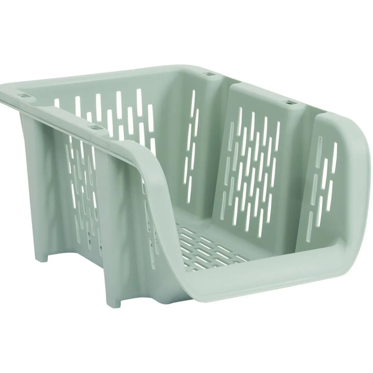 Rangement|Gifi Bac superposable étroit en plastique 31x20,5xH13,5cm