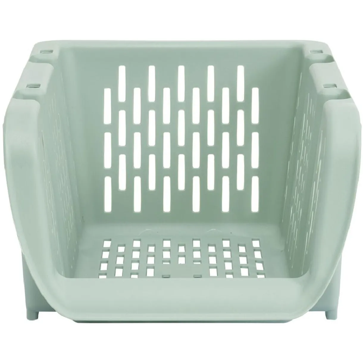 Rangement|Gifi Bac superposable étroit en plastique 31x20,5xH13,5cm