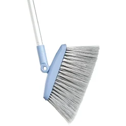 Nettoyage Et Entretien|Gifi Balai avec plumeau intégré au manche gris et bleu