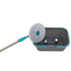 Nettoyage Et Entretien|Gifi Balai avec seau essoreur mop rotatif 360°