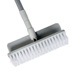 Nettoyage Et Entretien|Gifi Balai brosse 2en1 gris et blanc avec mop