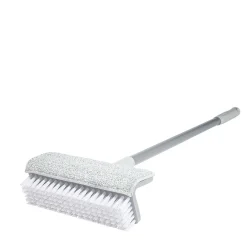 Nettoyage Et Entretien|Gifi Balai brosse 2en1 gris et blanc avec mop