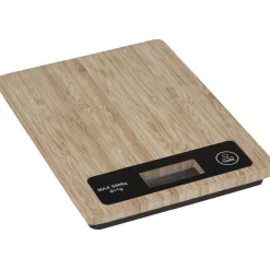 Balance de cuisine électronique bambou Homday^Gifi Best