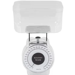 Balance de cuisine mécanique 1 kg noir transparent^Gifi Outlet