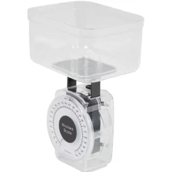 Balance de cuisine mécanique 1 kg noir transparent^Gifi Outlet