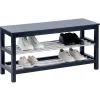 Rangement|Gifi Banc range chaussure 8 paires 100x34xH49,5cm