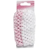 Clearance Gifi Bandeau maille rose et blanc